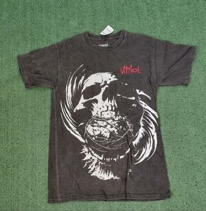 NWT Zumiez Vitriol Band Death Metal Black T Shirt Sz Medium